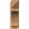 Ekena Millwork Legacy Arts & Crafts Rough Sawn Outlooker, Western Red Cedar, 8"W x 24"D x 24"H OUT08X24X24LEC03RWR - alternate 3